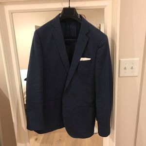 J Crew unlined cotton sport coat 39R